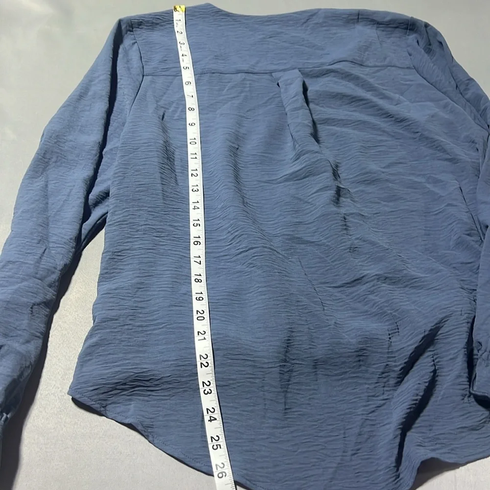 Frye faux wrap blouse - Picture 7 of 8